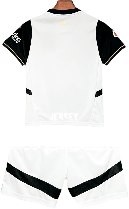 camiseta valencia 2024 25 versión infantil reverso