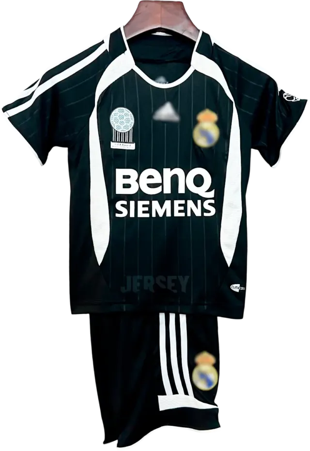Camiseta Real Madrid 2006-07 Versión Infantil Visitante