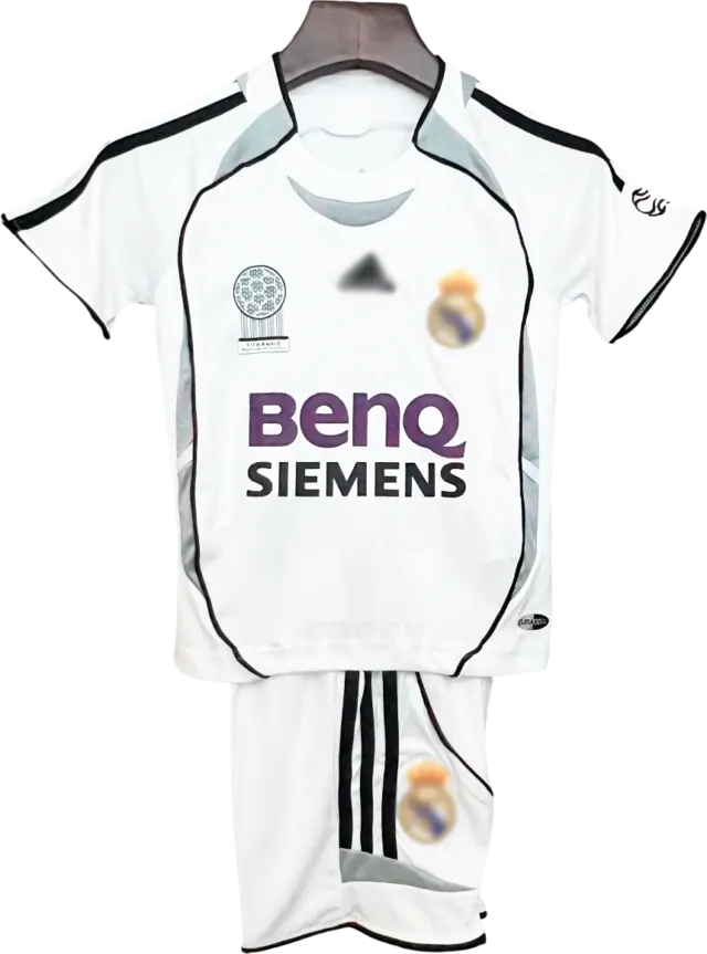 Camiseta Real Madrid 2006-07 Versión Infantil Local