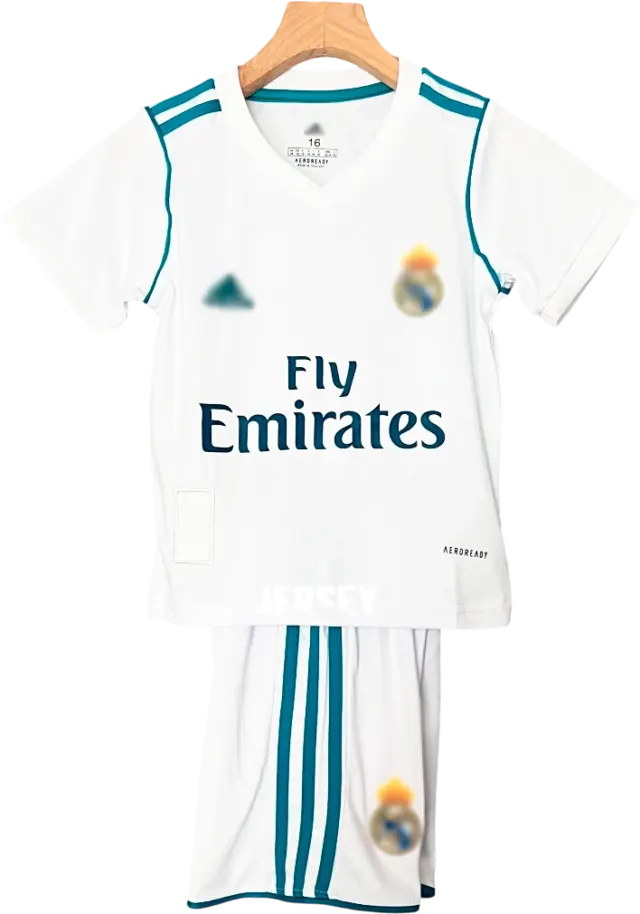 Camiseta Real Madrid 2017-18 Versión Infantil Local