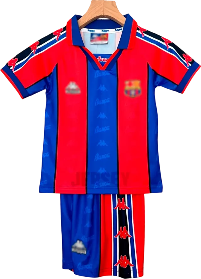 Camiseta FC Barcelona 1995-97 Versión Infantil Local