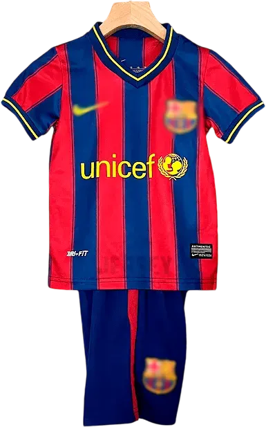 Camiseta FC Barcelona 2009-10 Versión Infantil Local