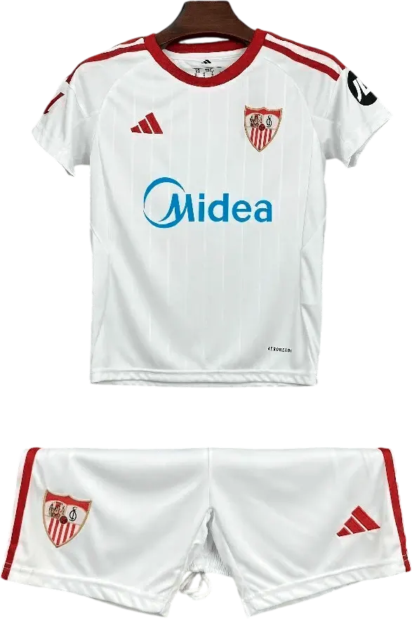 Camiseta Sevilla FC 2025-26 Versión Infantil Local