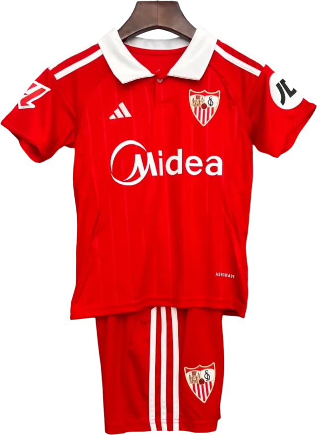 Camiseta Sevilla FC 2025-26 Versión Infantil Visitante