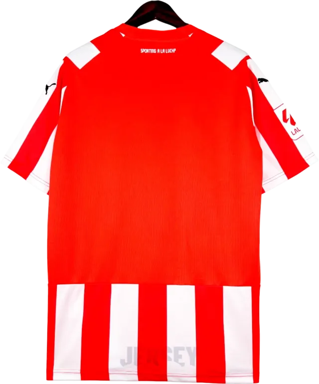 camiseta sporting de gijón 2023 24 reverso