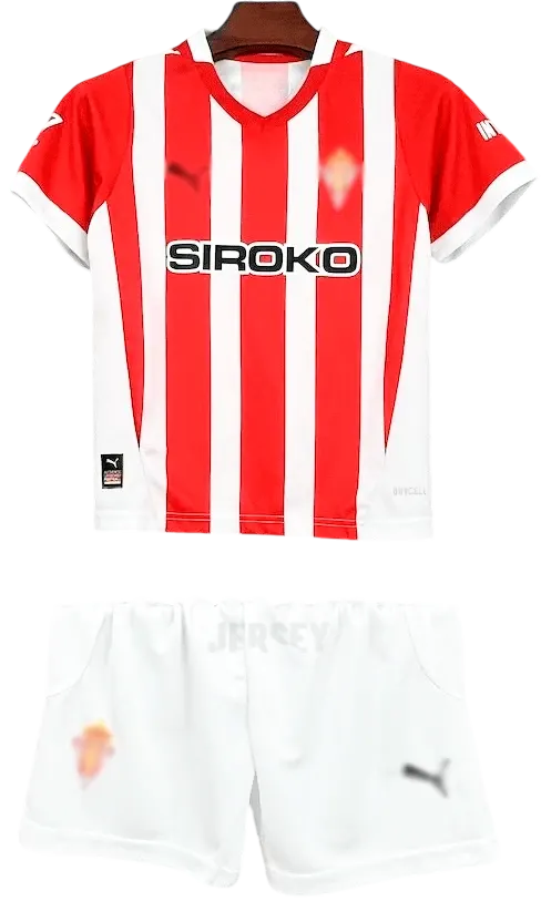 Camiseta Sporting de Gijón 2024-25 Versión Infantil Local