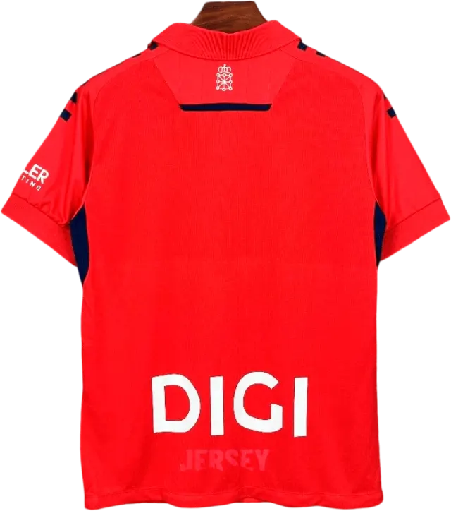 camiseta del osasuna 2025 26 local reverso