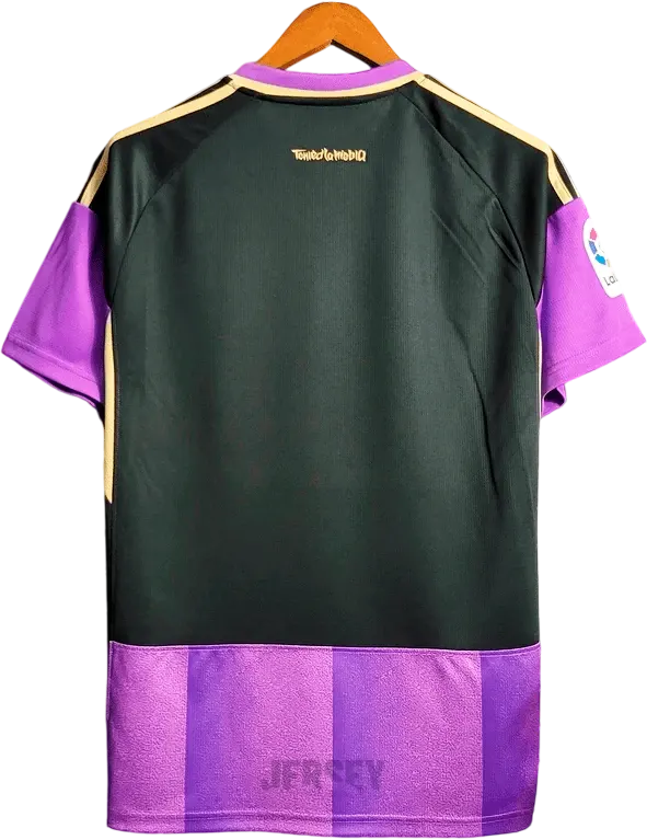 camiseta real valladolid 2022 23 visitante reverso