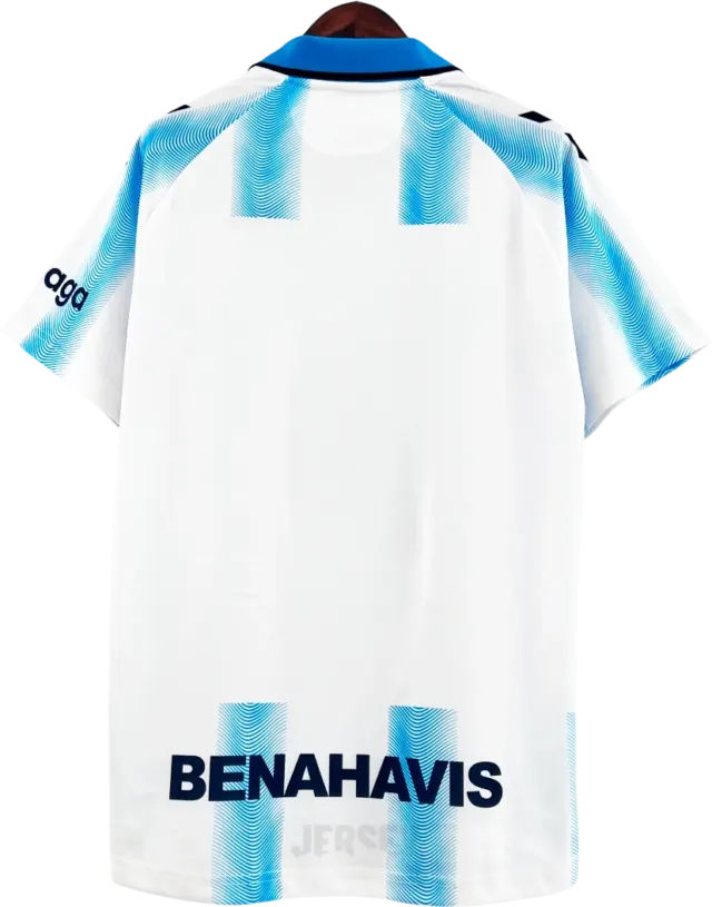 camiseta málaga 2023 24 reverso