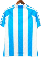 camiseta málaga 2024 25 120 aniversário reverso