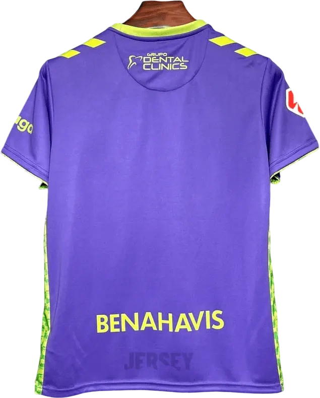 camiseta málaga 2024 25 visitante reverso