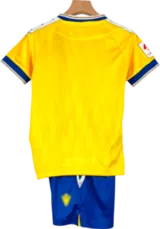 camiseta cádiz 2023 24 versión infantil reverso
