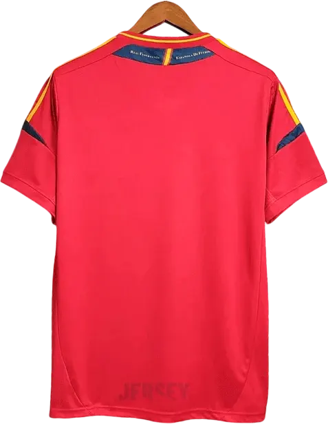 camiseta españa 2012 local reverso