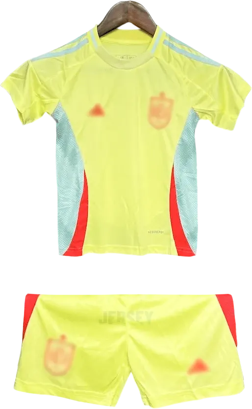Camiseta España 2024 Versión Infantil Visitante