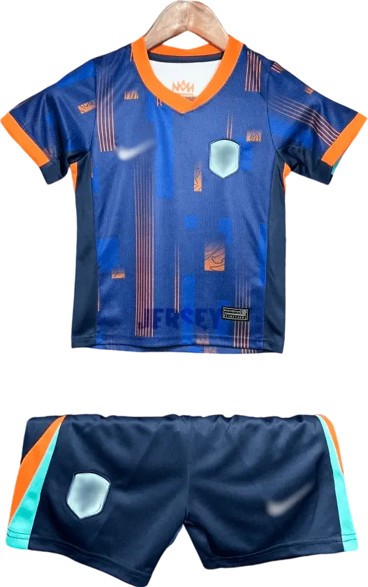 Camiseta Holanda 2024 Versión Infantil Visitante
