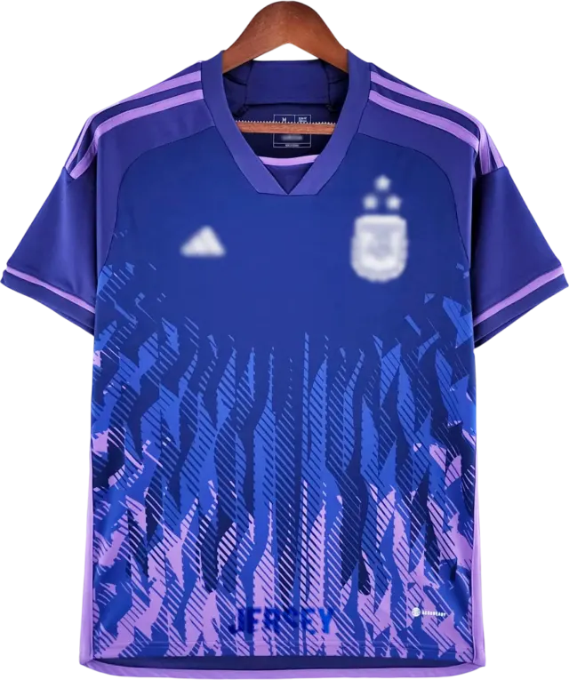 Camiseta Argentina 2022 Tres Estrellas Visitante