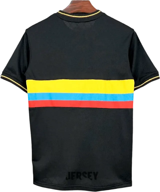 camiseta colombia 100 aniversario visitante reverso