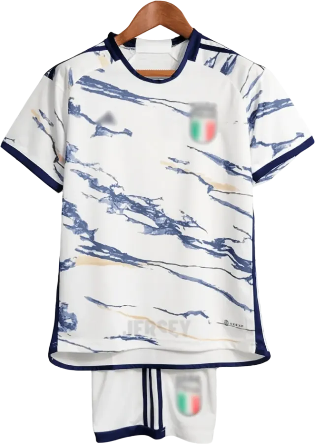 Camiseta Italia 2023 Versión Infantil Visitante
