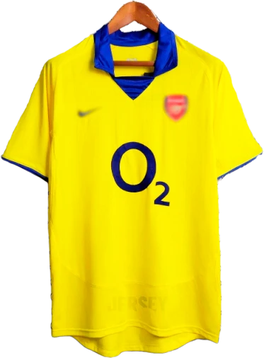 Camiseta Arsenal 2003-05 Visitante