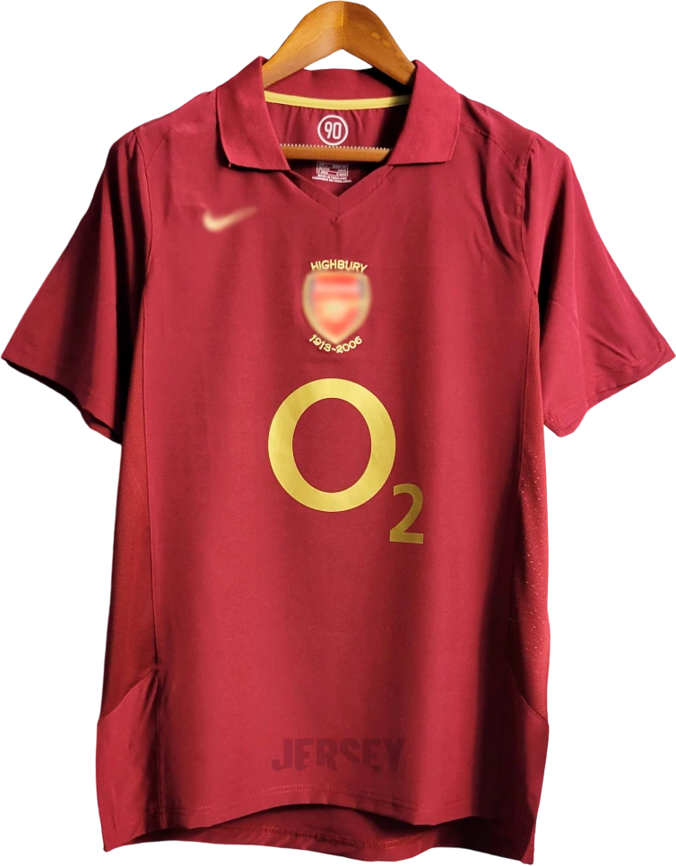 Camiseta Arsenal 2005-06 Local