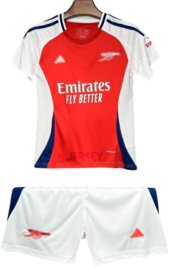 camiseta arsenal 2024 versión infantil