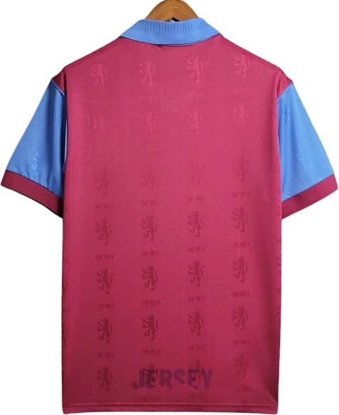 camiseta aston villa 1995 97 reverso