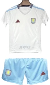 Camiseta Aston Villa 2024-25 Versión Infantil Visitante