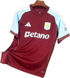 camiseta aston villa 2025 26