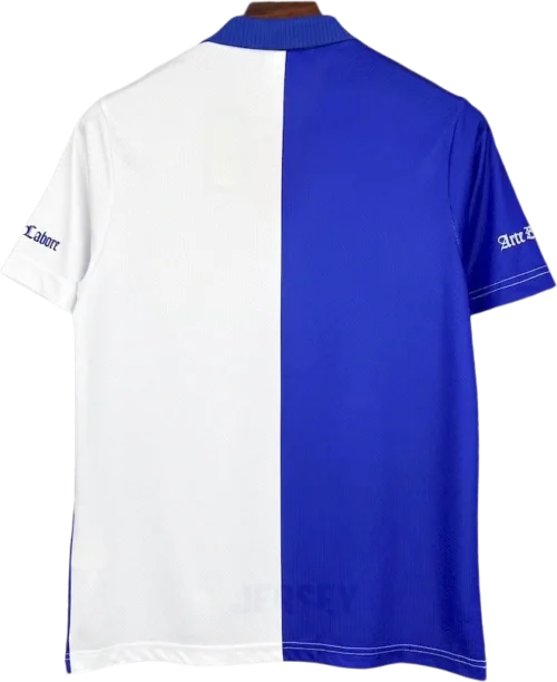 camiseta backburn rovers 1994 95 reverso