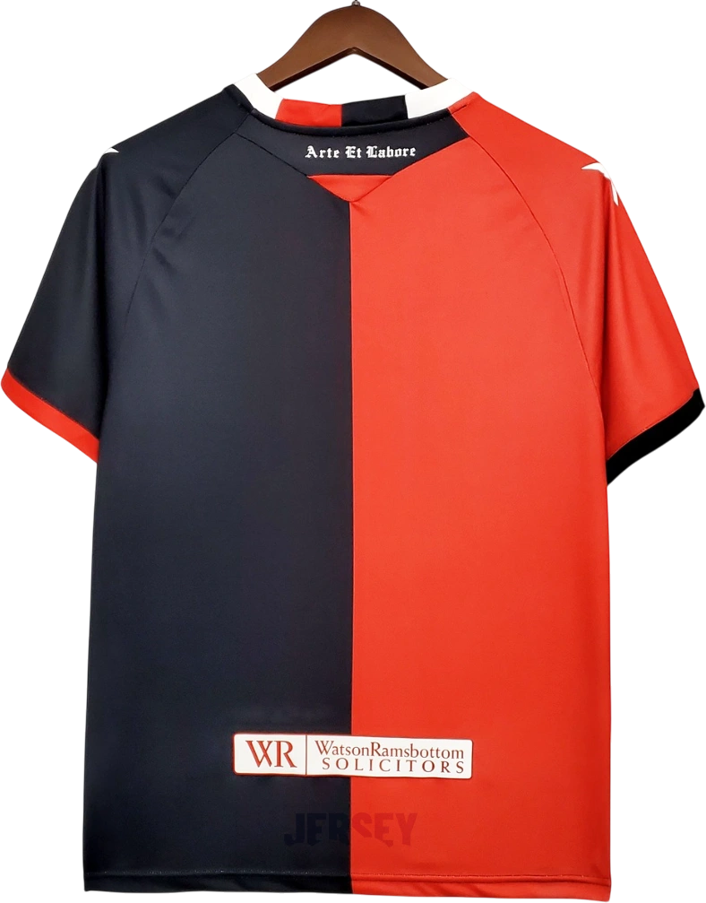 camiseta backburn rovers 2021 22 visitante reverso