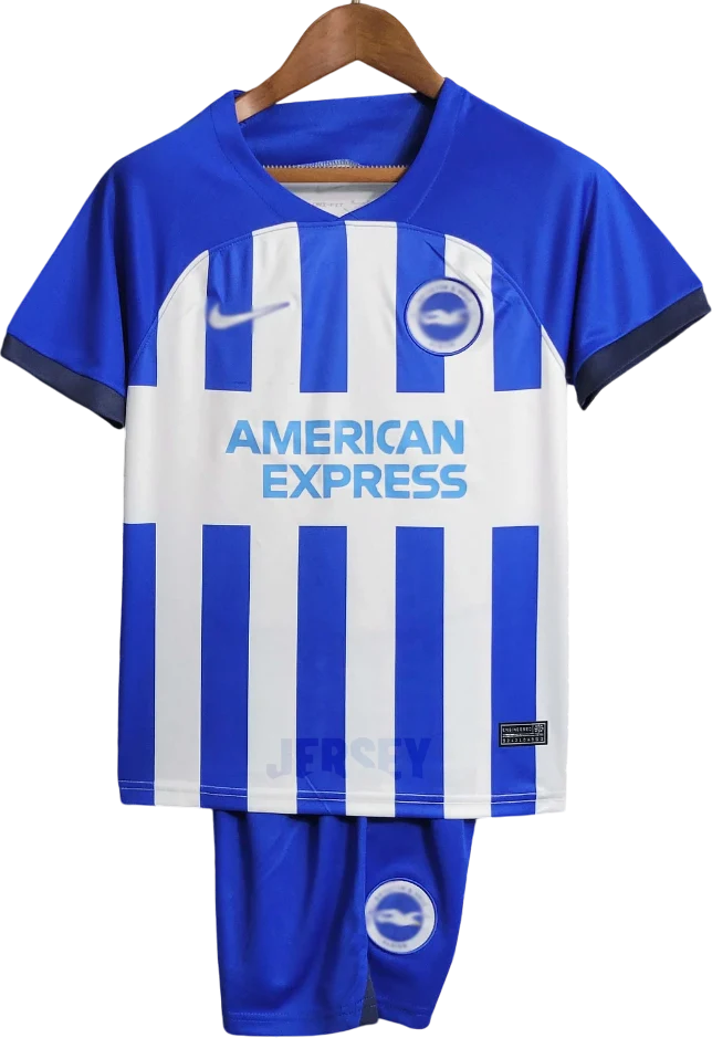 camiseta brighton 2023 24 versión infantil