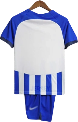 camiseta brighton 2023 24 versión infantil reverso