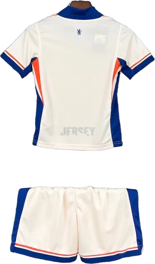 Camiseta del Chelsea 2024 25 versión infantil visitante reverso