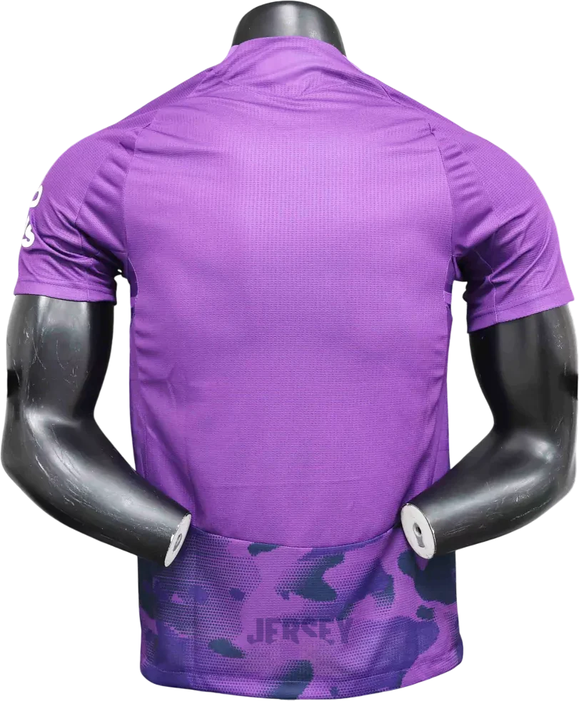 Camiseta del fulham 2024 25 tercera versión jugador reverso