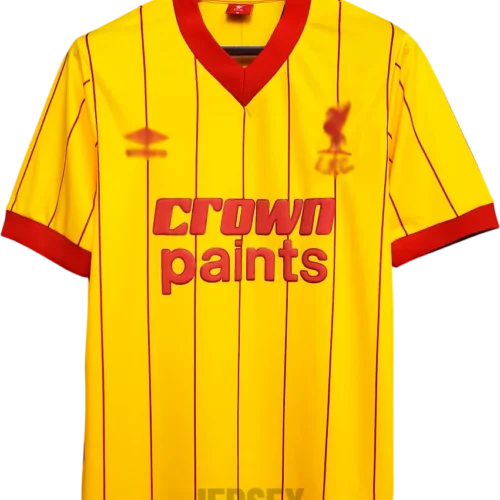 Camiseta Liverpool 1984 85 visitante