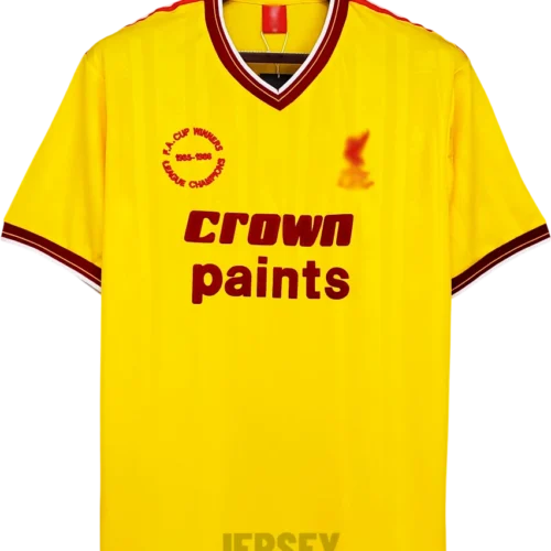 Camiseta Liverpool 1985 87 tercera