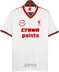 Camiseta Liverpool 1986 87 visitante