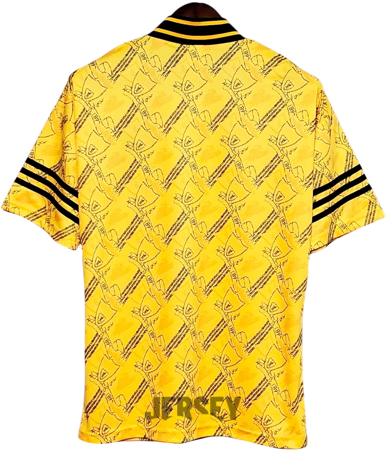 Camiseta Liverpool 1994 95 visitante reverso