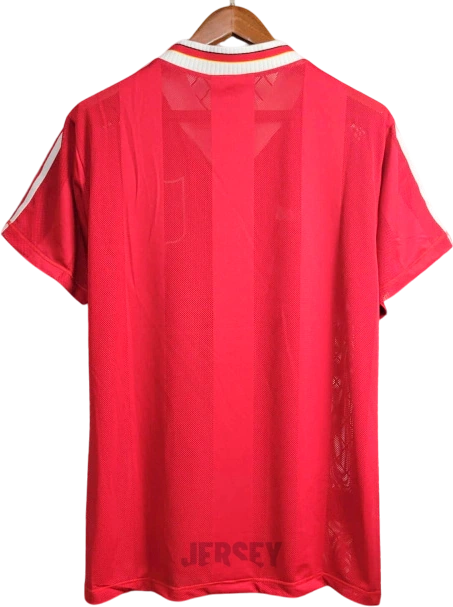 Camiseta del liverpool 1995 96 reverso