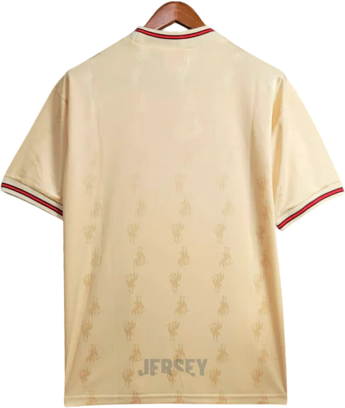 Camiseta del liverpool 1996 97 visitante reverso