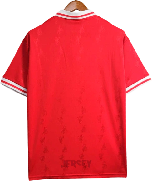 Camiseta del liverpool 1996 97 reverso