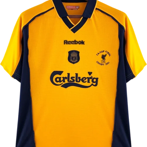Camiseta del liverpool 2000 01 visitante