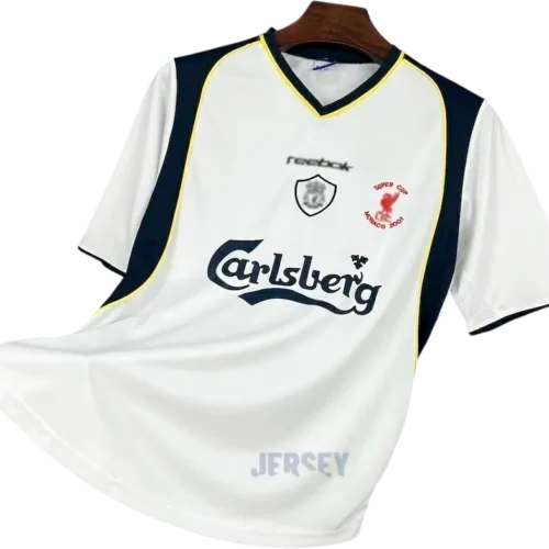 Camiseta del liverpool 2001 02 visitante
