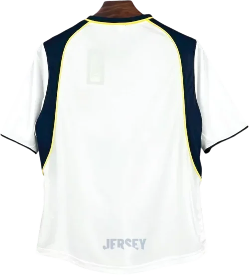 Camiseta del liverpool 2001 02 visitante reverso