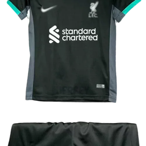 Camiseta Liverpool 2024 25 visitante versión infantil