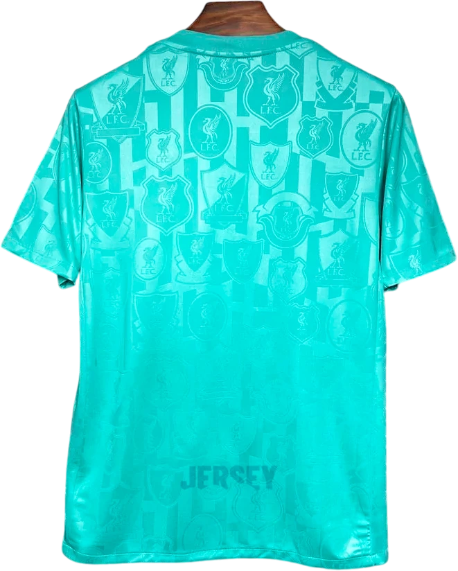 Camiseta Liverpool 2024 25 entrenamiento reverso