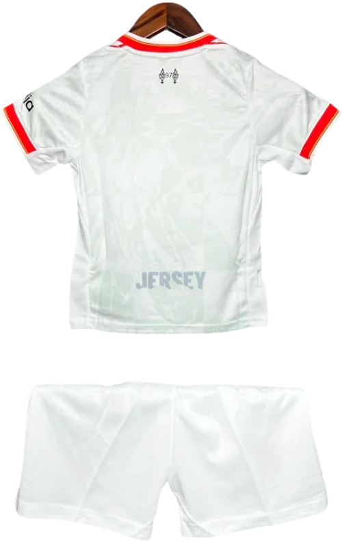 Camiseta Liverpool 2024 25 versión infantil reverso