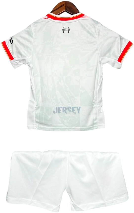 Camiseta Liverpool 2024 25 versión infantil reverso