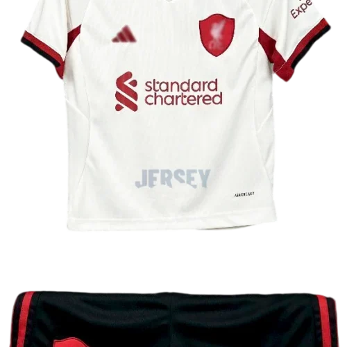 Camiseta Liverpool 2025 26 versión infantil
