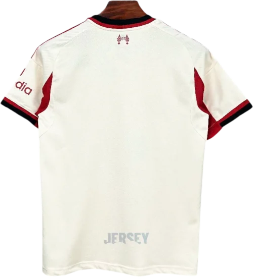 Camiseta Liverpool 2025 26 reverso